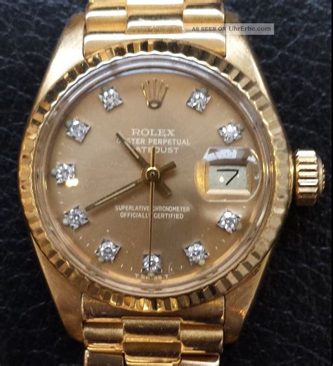 rolex damenuhr 1995 1 brillant|Rolex Lady.